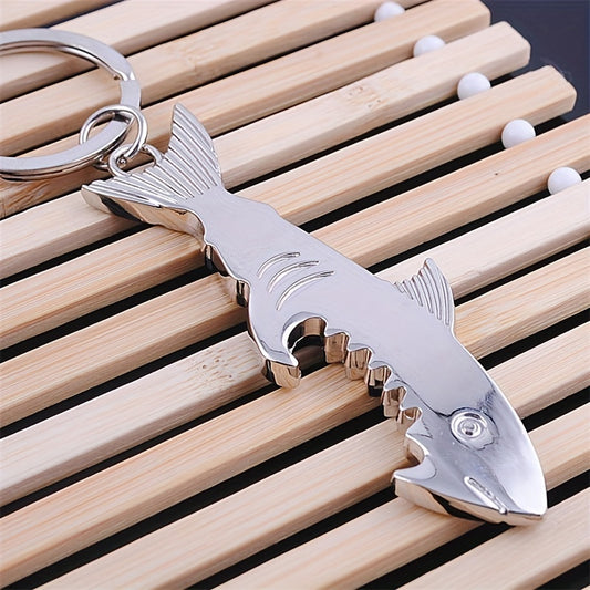 ized Design Shark Bottle Opener Creative Ecological Sea Animal Presents Practical Gift Car Key Ring Pendant