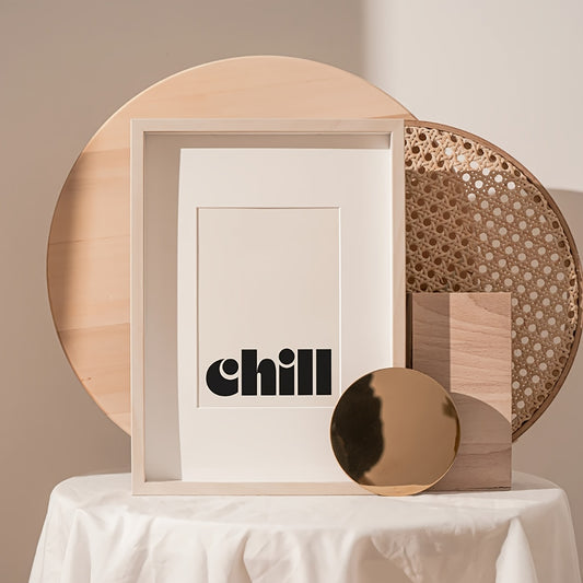1pc Minimalist Style Poster, Contemporary Fashion, Vintage Canvas Ideal for Dorms, Flats, Bedrooms, Workplaces, Lounges, And Modern Home Decor, Without a Frame