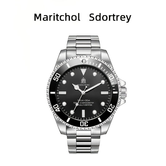 Men'S Automatic Mechanical Watch, Luminous And Waterproof, Fashion Luxury Design, Daily Wear And Gift Choice, Without Battery