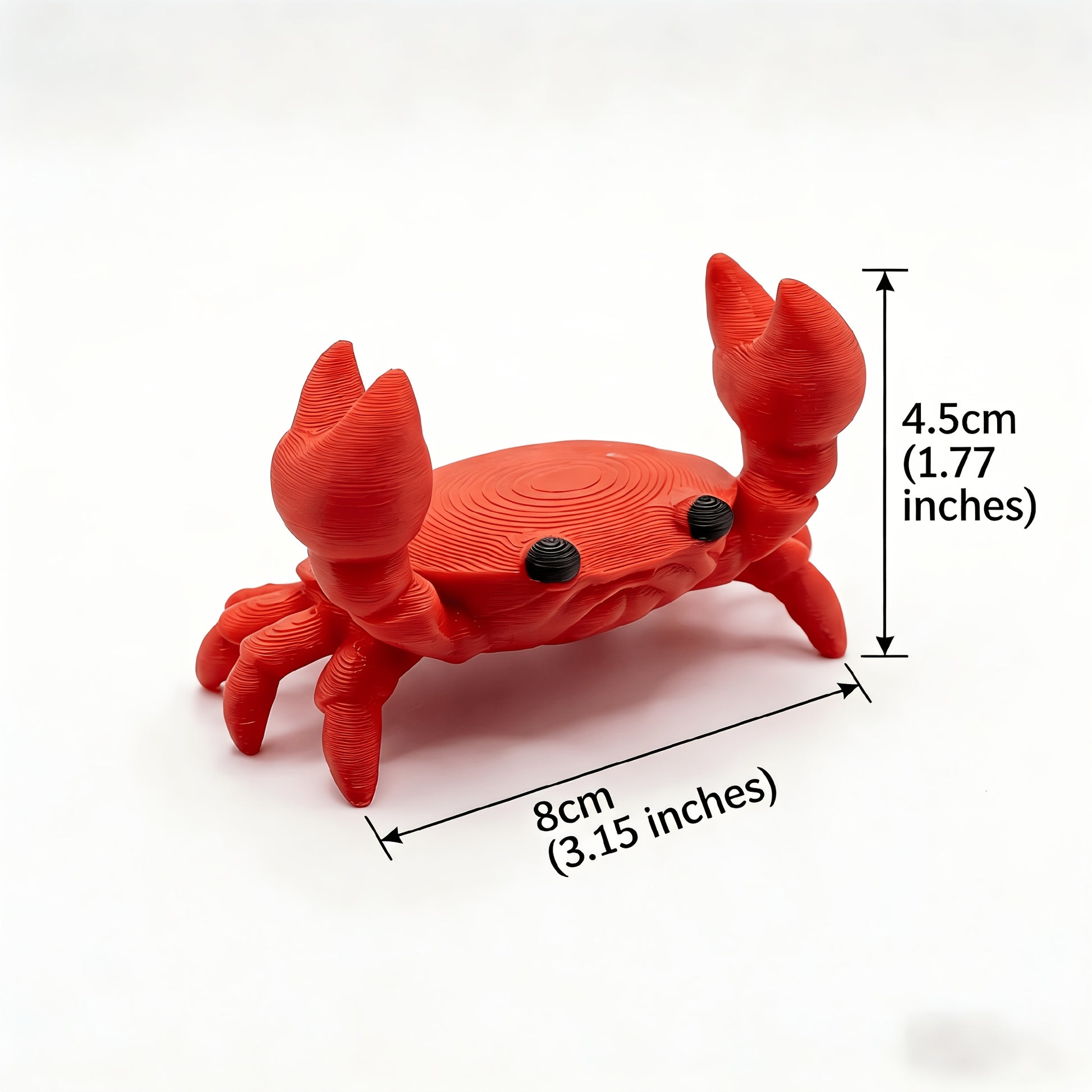 Cute Crab Pen Holder Creative Desk Organizer And Fun Desktop Decor for Home And Office