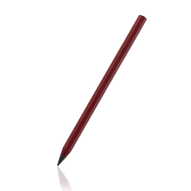 1pc/3pcs 1 Pen/1 Pen + 2 Refills, Metal Pencil with New Technology, Infinite Writing, Eternal Inkless Fountain Pen, Magic Pencil, Drawing Supplies, School and Office Stationery