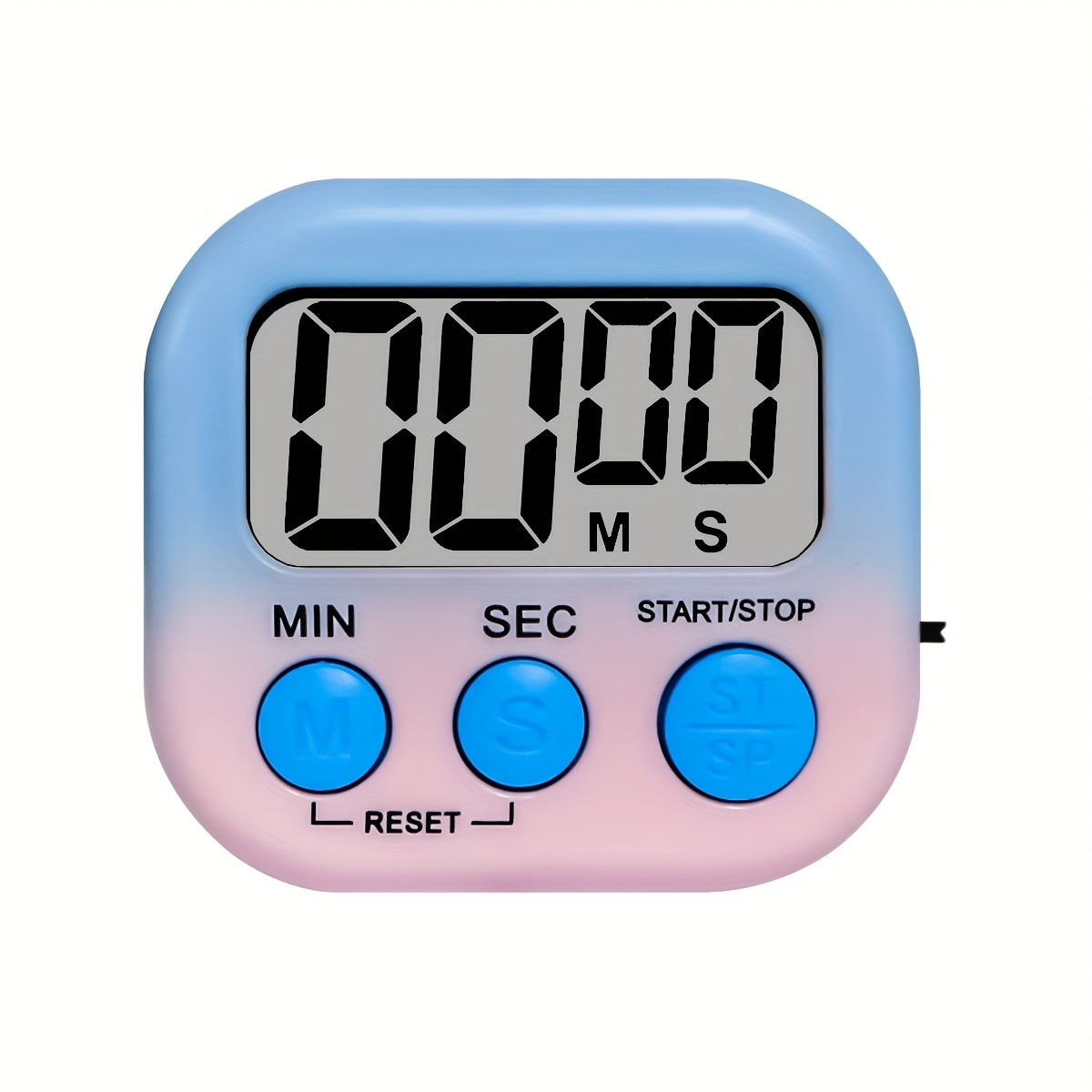 Multi-Scene Universal Gradient Color Stopwatch Timer Office Study Homework Reminder Kitchen Cooking Timer Visual Time Manager Battery Not Included