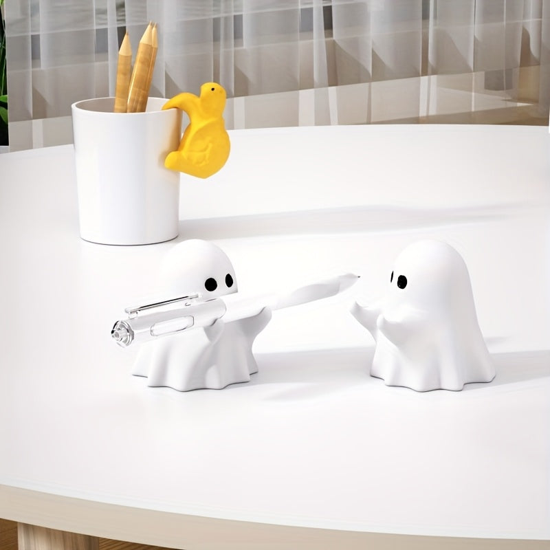 [Seasonal Highlights]Adorable Halloween Pen Holder, Inspired by Anime, Perfect for Decorating Your Office Desk, Suitable for Various Rooms, Versatile Use, No Electricity Needed, Festive Pen Holder | Whimsical Design | Detailed Craftsmanship
