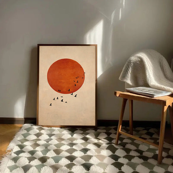 2D Flat, 2D Flat, 1pc Unframed Wall Art Inspired by Japanese Aesthetics, Featuring Spiritual Themes. This Canvas Print Serves As a Modern Decoration for Various Spaces Such As The Living Room, Bedroom, Home Office, Or Bathroom