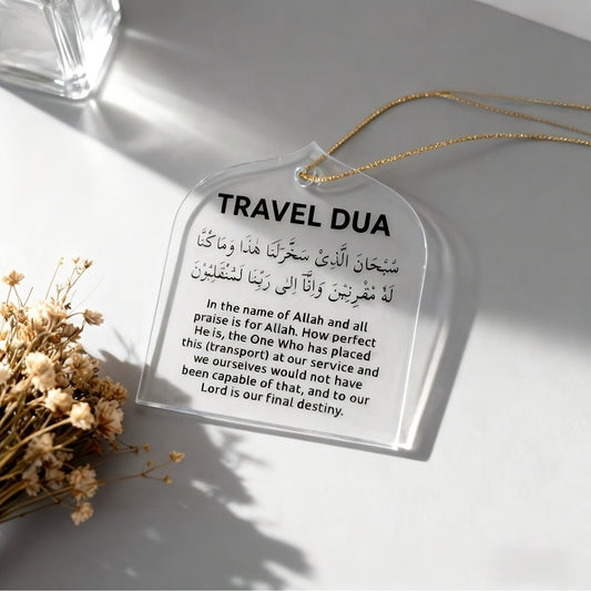 2D Flat, Islamic Travel Prayer Ornament Car Hanging Decoration | Mihlab Acrylic Hanging Ornament, Eid Gift,  Gift, Modern Style, Suitable for  Festivals