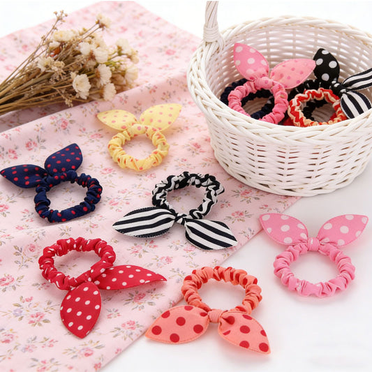 Women's High-Elasticity Hair Ties Suitable for Ponytail, Thick Hair Volume Hold, Colored Hair for Braids Buns Ponytails, Daily Use & Gym