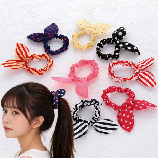 Women's High-Elasticity Hair Ties Suitable for Ponytail, Thick Hair Volume Hold, Colored Hair for Braids Buns Ponytails, Daily Use & Gym