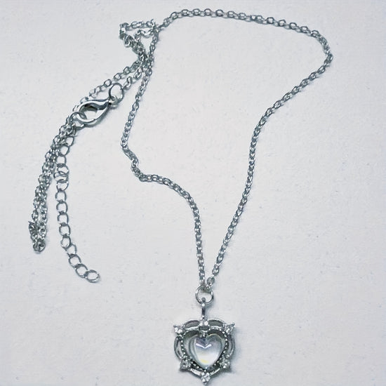 Moonstone Necklace Female New Trend Light Luxury Niche High-End Titanium Steel Sweet Clavicle Chain