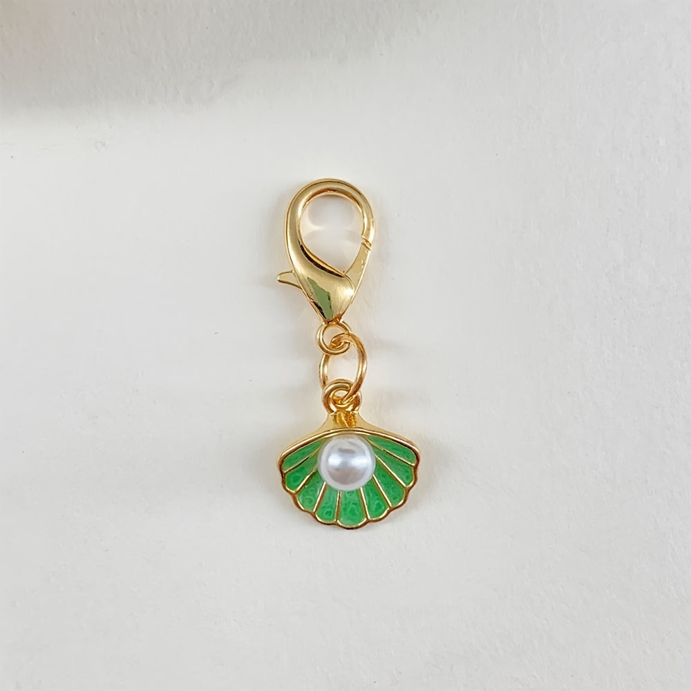 Versatile Seahorse, Mermaid Tail, and Starfish Keychain Charms; Vacation-Style Cactus and Pineapple Keychain Accessories; Shoe and Bag Charms; Maple Leaf and Flower Keychains; Apparel Decorative Accessories