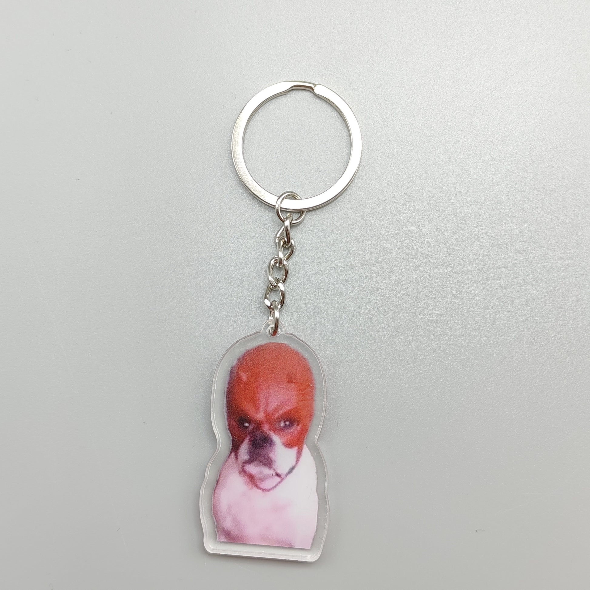 2D Flat, 2D Flat 1pc Key Chain Mobile Phone Charm Car pendant cute cat vomit meme dog with red mask meme black cat screaming meme cat in war meme gift for friend