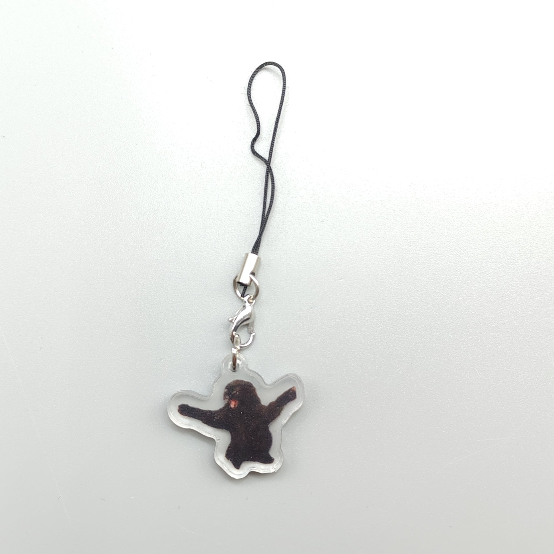 2D Flat, 2D Flat 1pc Key Chain Mobile Phone Charm Car pendant cute cat vomit meme dog with red mask meme black cat screaming meme cat in war meme gift for friend