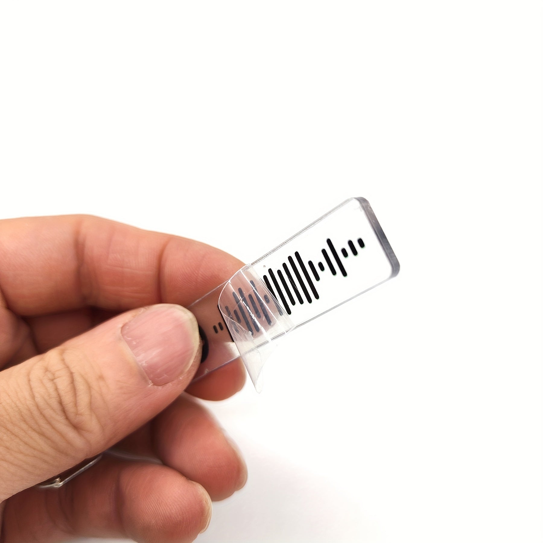 1pc Music Keychain Sound Wave Acrylic Keychains Accessories Cute Bag Pendant For Fans Gifts