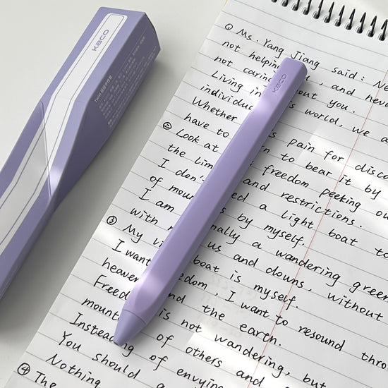 1pc Creative Twistable Gel Pen 0.5mm Black Pen Soft Touch Writing Pen Office Supplies