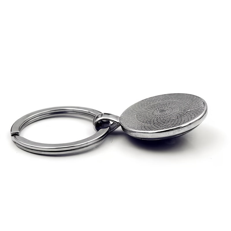 [Customized] 1-20pcs Customized Time Gem Glass Keychain, Can Customize LOGO, Family, Pet Photos, Etc. Suitable for Festival Celebrations, Parties, Company Event Gifts, Bulk Customization