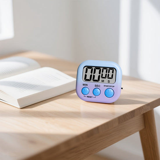 Multi-Scene Universal Gradient Color Stopwatch Timer Office Study Homework Reminder Kitchen Cooking Timer Visual Time Manager Battery Not Included