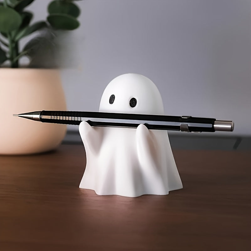 [Seasonal Highlights]Adorable Halloween Pen Holder, Inspired by Anime, Perfect for Decorating Your Office Desk, Suitable for Various Rooms, Versatile Use, No Electricity Needed, Festive Pen Holder | Whimsical Design | Detailed Craftsmanship