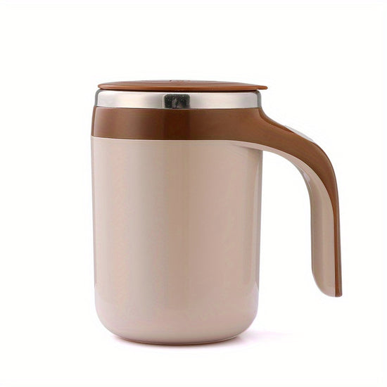 Automatic Mixer Cup Multi-Functional Electric Coffee Cup Lazy Man Rotating Magnetic Stainless Steel Cup of Milk Cup Mark Cup