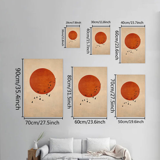 2D Flat, 2D Flat, 1pc Unframed Wall Art Inspired by Japanese Aesthetics, Featuring Spiritual Themes. This Canvas Print Serves As a Modern Decoration for Various Spaces Such As The Living Room, Bedroom, Home Office, Or Bathroom