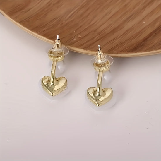 Easy Elegant Small Heart Cute Pendant Earrings