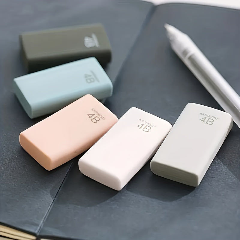 1pc Random Color Eraser 4B Eraser Sketch with Few Shavings Rubber Pen Eraser Special Ultra Clean And Scratch Free Eraser for Art Students Painting Pencils Eraser