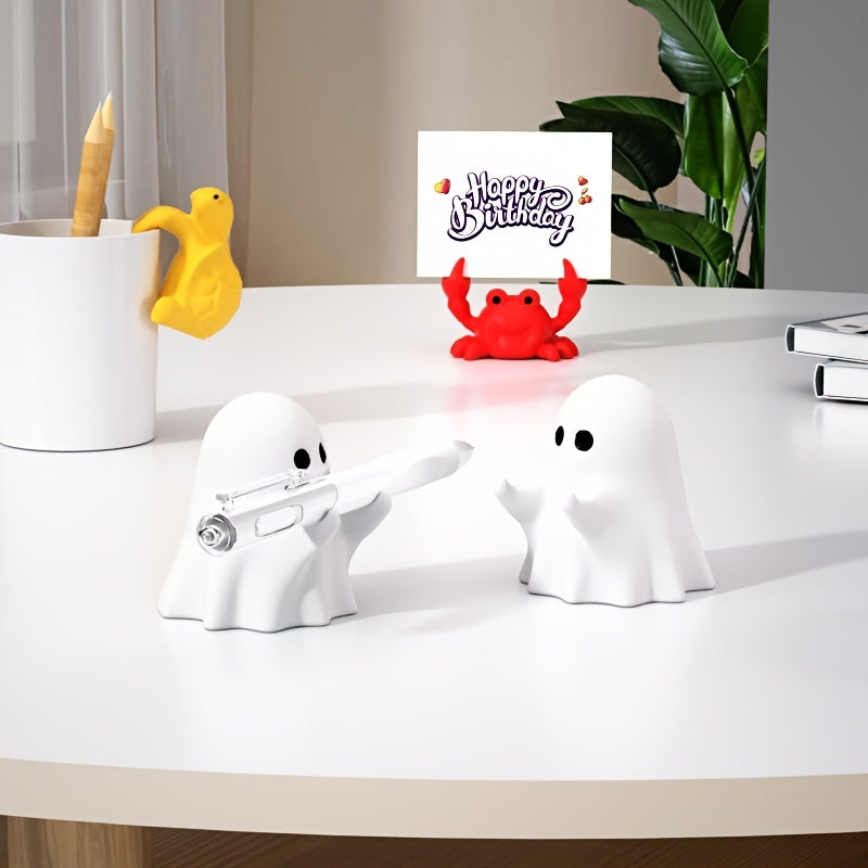 [Seasonal Highlights]Adorable Halloween Pen Holder, Inspired by Anime, Perfect for Decorating Your Office Desk, Suitable for Various Rooms, Versatile Use, No Electricity Needed, Festive Pen Holder | Whimsical Design | Detailed Craftsmanship