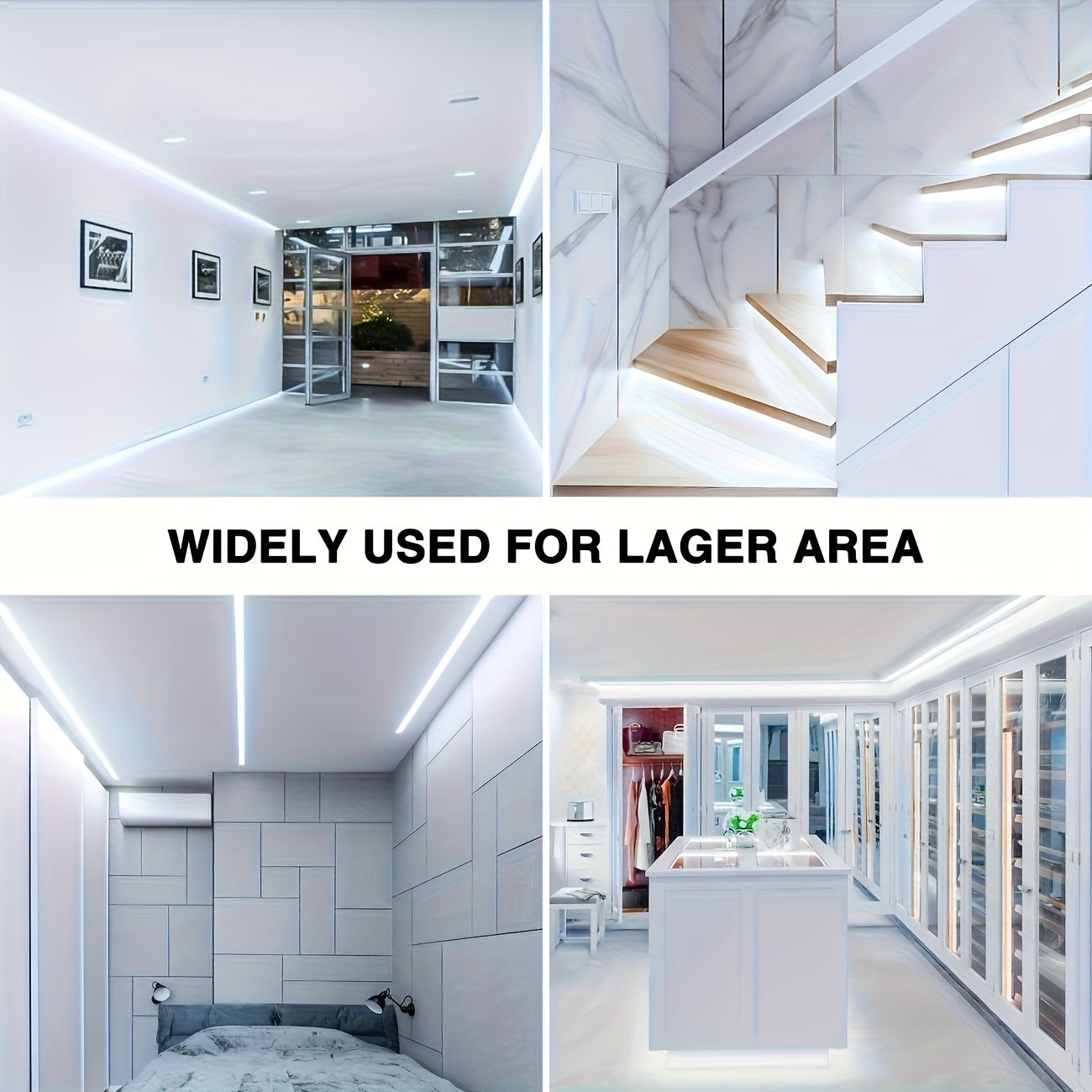 USB Powered LED Strip Lights, for Home Decoration, Bedroom Lighting, Room Arrangement, Bedside Ambiance Decor, Staircase Lighting, Suitable for Holiday Family, Parties, Indoor Display Cabinets, TV Background Lighting. Home Decor Lighting