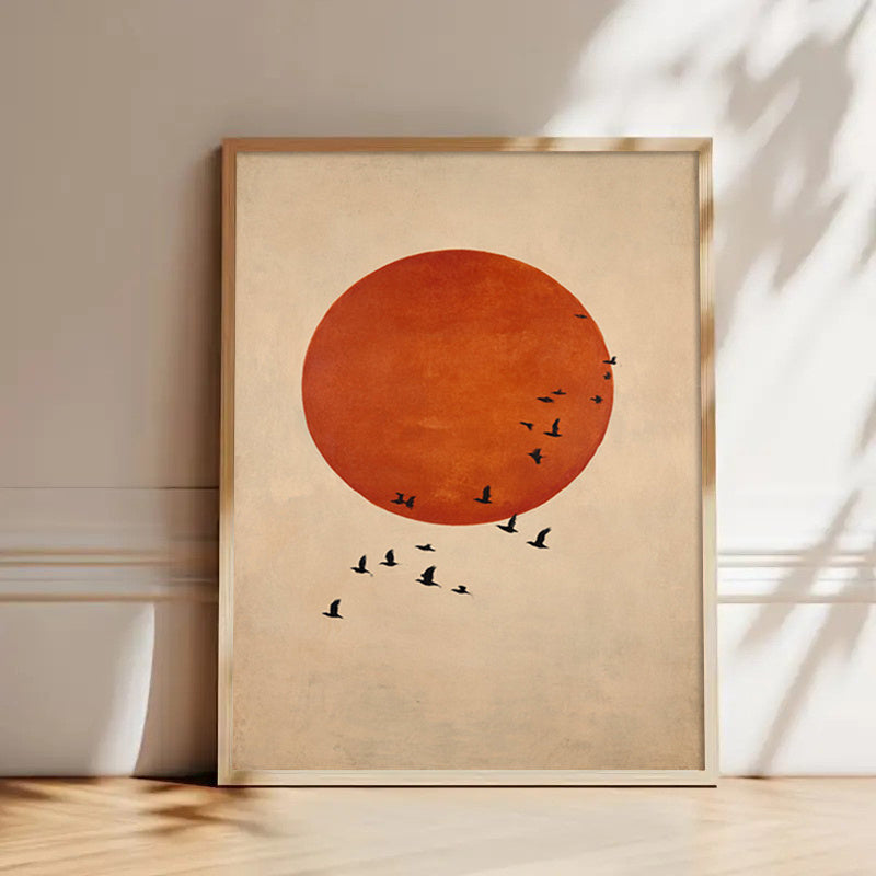 2D Flat, 2D Flat, 1pc Unframed Wall Art Inspired by Japanese Aesthetics, Featuring Spiritual Themes. This Canvas Print Serves As a Modern Decoration for Various Spaces Such As The Living Room, Bedroom, Home Office, Or Bathroom