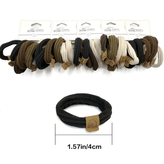 Random Mixing3/13/23pcs Cute Bear Pattern Hair Additions, Soft High Elasticity Hair Ties, Easy Versatile Ponytail Hair Ropes, Fashionable Cute Fabric Hair Additions, Suitable for And Women