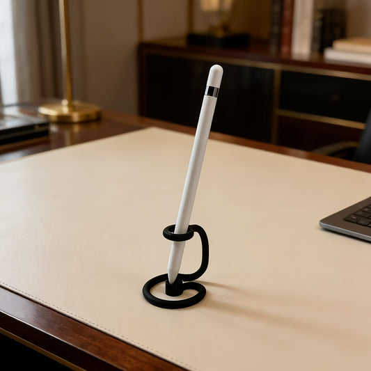 3D Printed Apple Pen Holder - Pen Holder - Desktop Decoration - Learning and Office Supplies - Stationery - Modern Creative Desktop Sculpture - Easter and Graduation Season Heartfelt Gifts - Suitable for Desks, Office Storage and Fun Tools