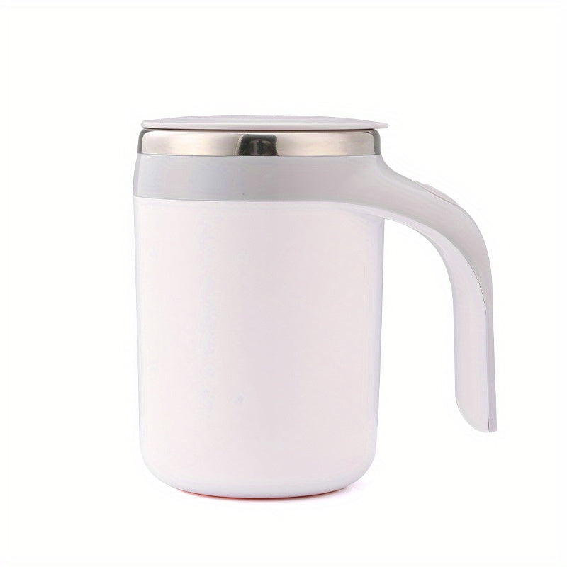 Automatic Mixer Cup Multi-Functional Electric Coffee Cup Lazy Man Rotating Magnetic Stainless Steel Cup of Milk Cup Mark Cup