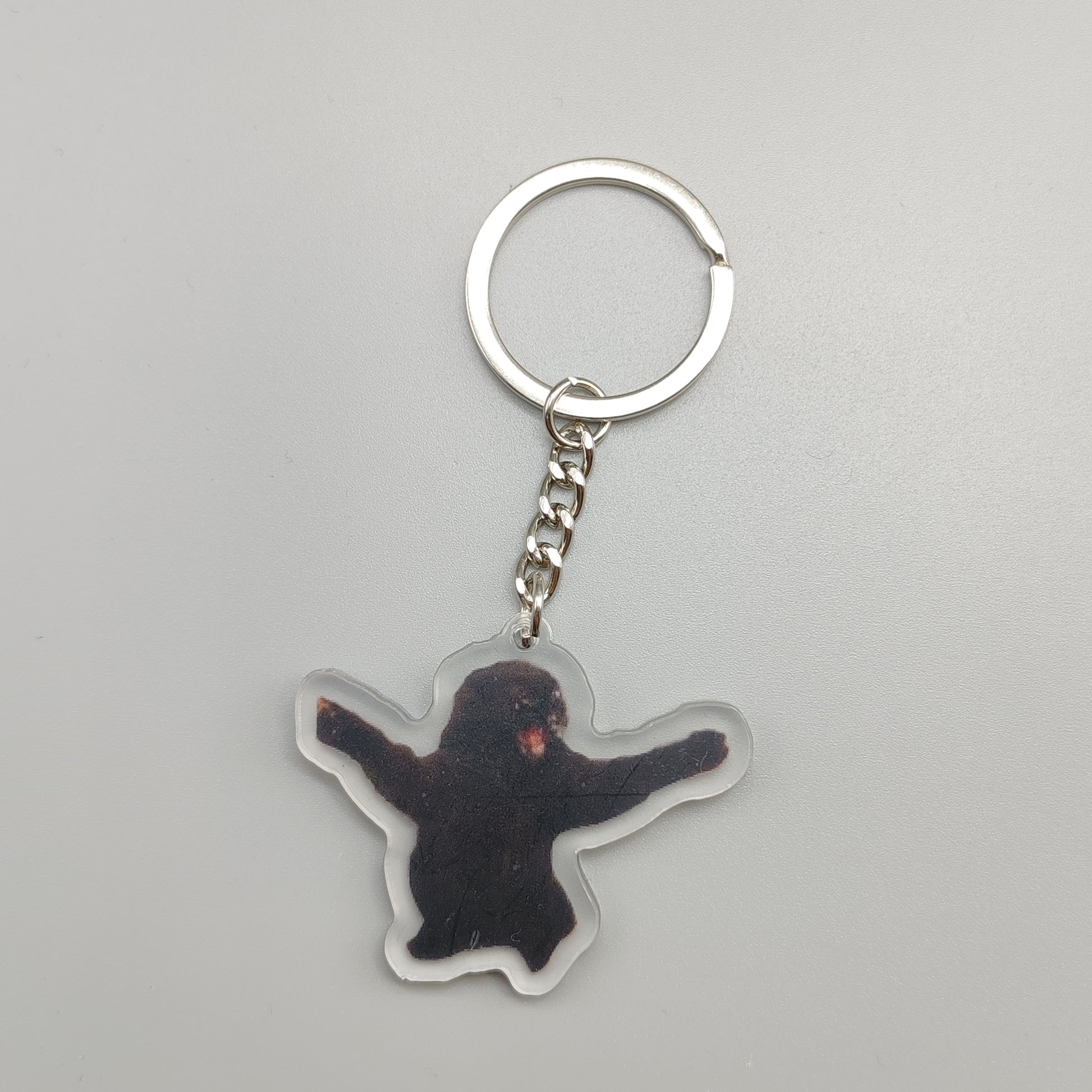 2D Flat, 2D Flat 1pc Key Chain Mobile Phone Charm Car pendant cute cat vomit meme dog with red mask meme black cat screaming meme cat in war meme gift for friend