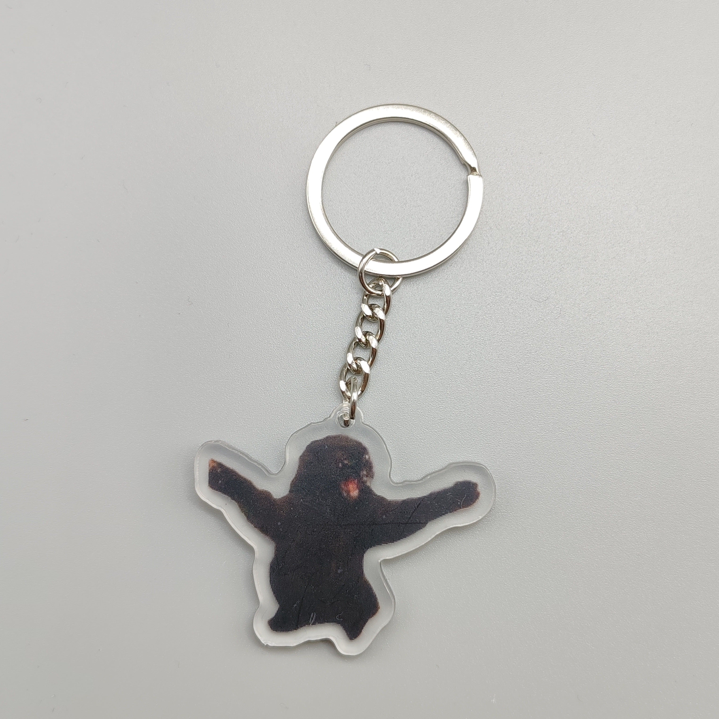 2D Flat, 2D Flat 1pc Key Chain Mobile Phone Charm Car pendant cute cat vomit meme dog with red mask meme black cat screaming meme cat in war meme gift for friend