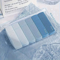  Gradient blue pack of 6
