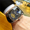  Black Strap Silvery Bezel Black Dial