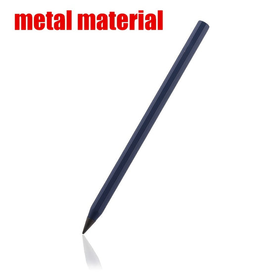 1pc/3pcs 1 Pen/1 Pen + 2 Refills, Metal Pencil with New Technology, Infinite Writing, Eternal Inkless Fountain Pen, Magic Pencil, Drawing Supplies, School and Office Stationery