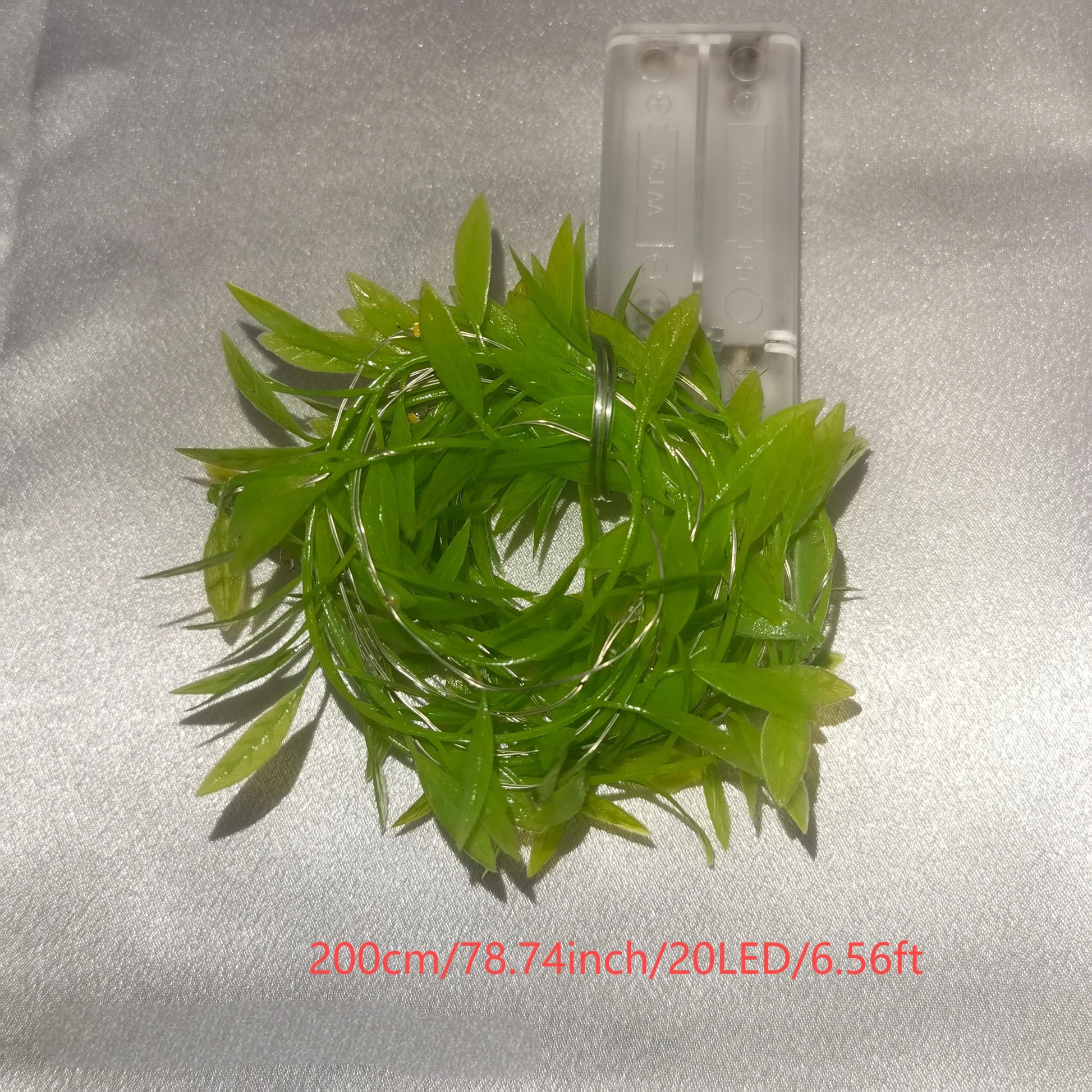 Charming LED Willow Vine Fairy Lights - Battery Powered, Suitable for Indoor Decoration, Weddings, And Parties, Battery Operated Fairy Lights (Without Battery)