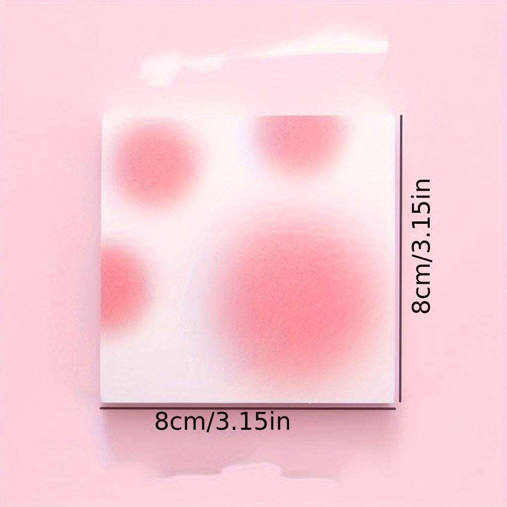 50 Sheets, Pink Series Square Sticky Notes, Message Paper
